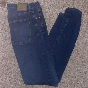 American Eagle Outfitters Dark Blue Straight Jeans